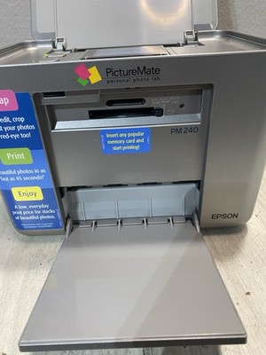 Epson PictureMate PM240 Personal Photo Lab Digital Portable Printer