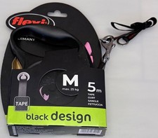 Image of Flexi Medium Black Retractable Lead