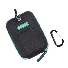Black Hard Shell EVA Case for For golf Rangefinders with Carabiner Clip 93g