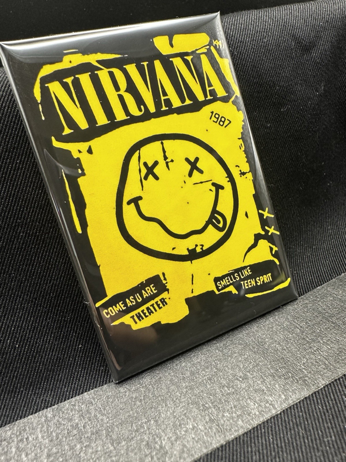 Nirvana Classic Album Cover-Refrigerator Magnet 2x3 Free Shipping