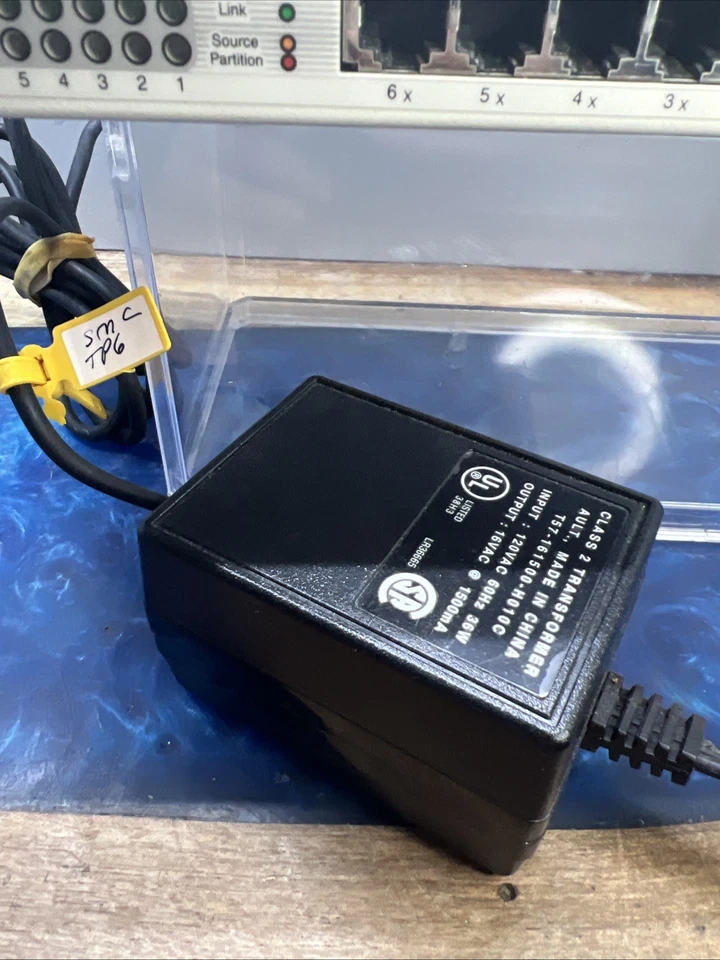 New SMC Ethernet TigerHub TP6 SMC3206T 6-Port 10BASE-T Coax Tested Works - Image 4 of 4