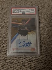 2018 Bowman Best Connor Scott Best Of 2018 Auto /50