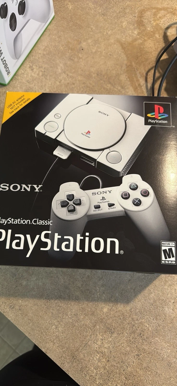 SONY PlayStation Classic Retro Console, 2 Controllers, in hand ship asap