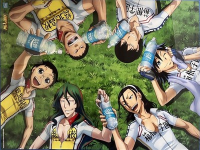 Yowamushi Pedal Pocari Sweat Werbeplakat
