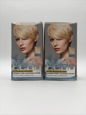 LOreal Paris Feria Multi-Faceted Permanent Hair Color 205 Bleach Blonding 2 Pack
