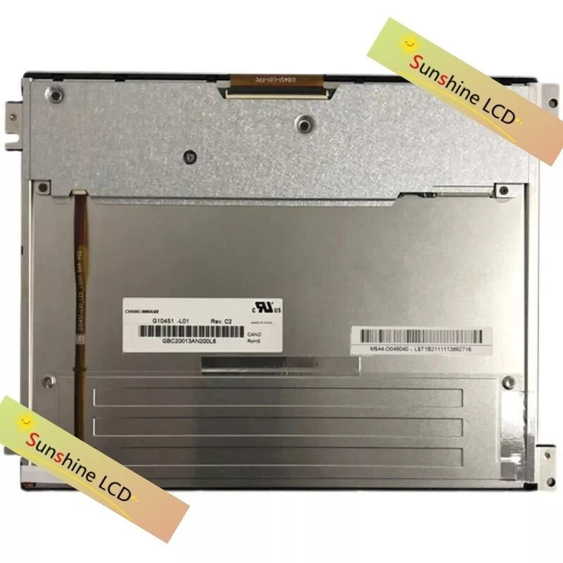 Original 10.4'' G104S1-L01 LCD Screen Panel Display For 800*600 1 Year Warranty
