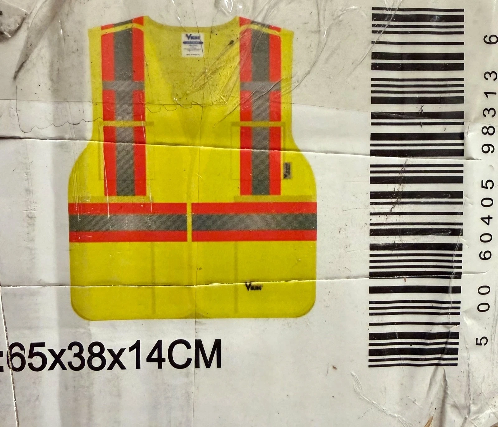 Viking Class 2 Safety Reflective Vest 6135 Large / XLarge (Box of 25) Bulk image 6