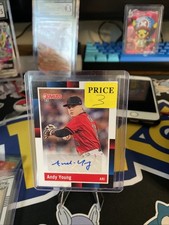 2022 Panini Donruss - Retro 1988 Signatures Andy Young #R88S-AY Gold /25 (AU)