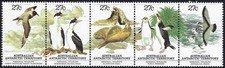 1983 AAT SG# 55/9 Regional Wildlife strip of 5 Mint MUH MNH