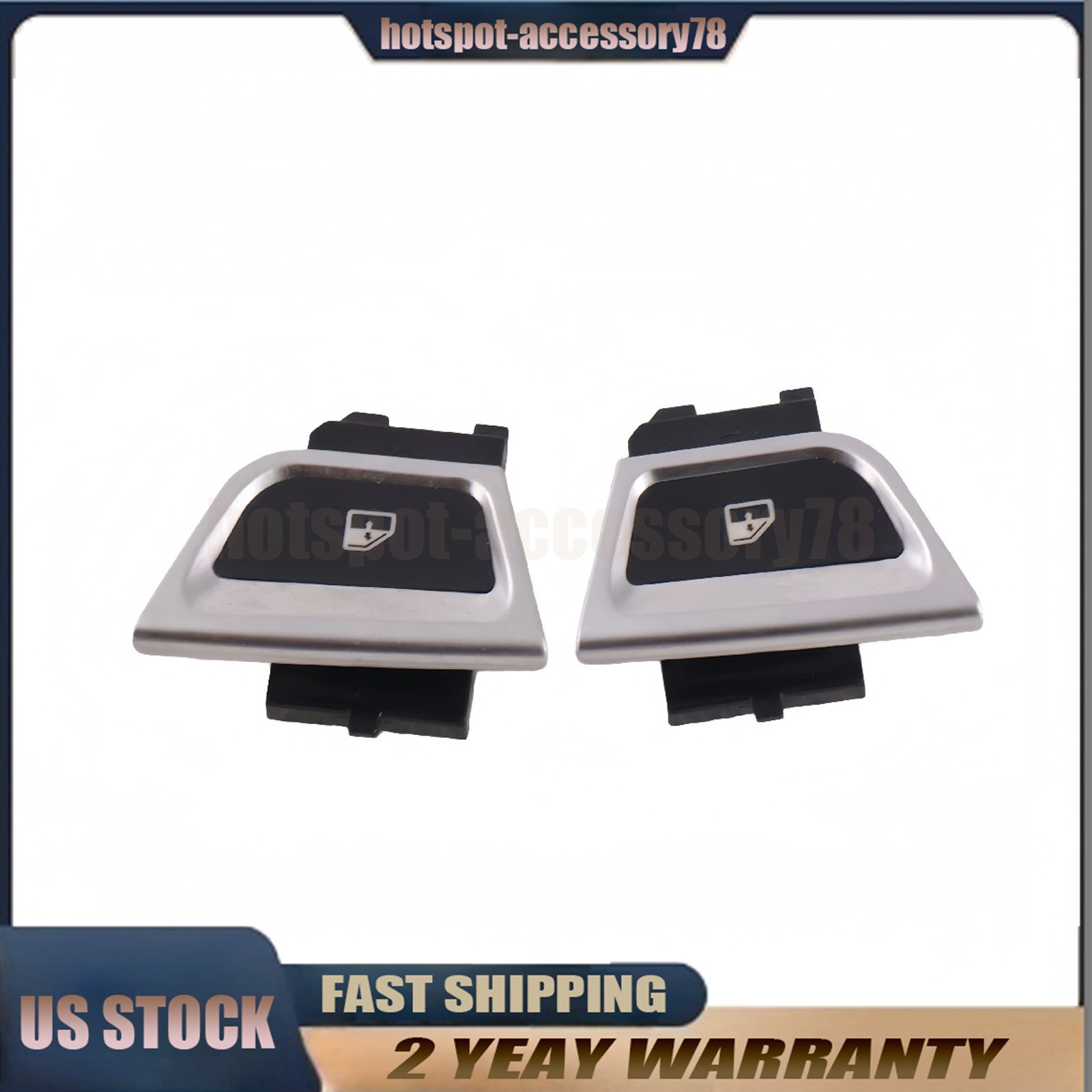 Pair Power Window Button Handle Bracket For Ferrari California T 309096 309097