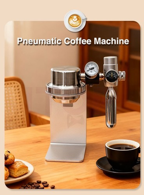 #ad Pneumatic Coffee Machine with Pressure Gauge and Regulator Home Camping Espresso $124.92