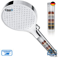 Magichome Hochdruck Duschkopf 25 Schichten Filter 6 Strahlarten Wassers
