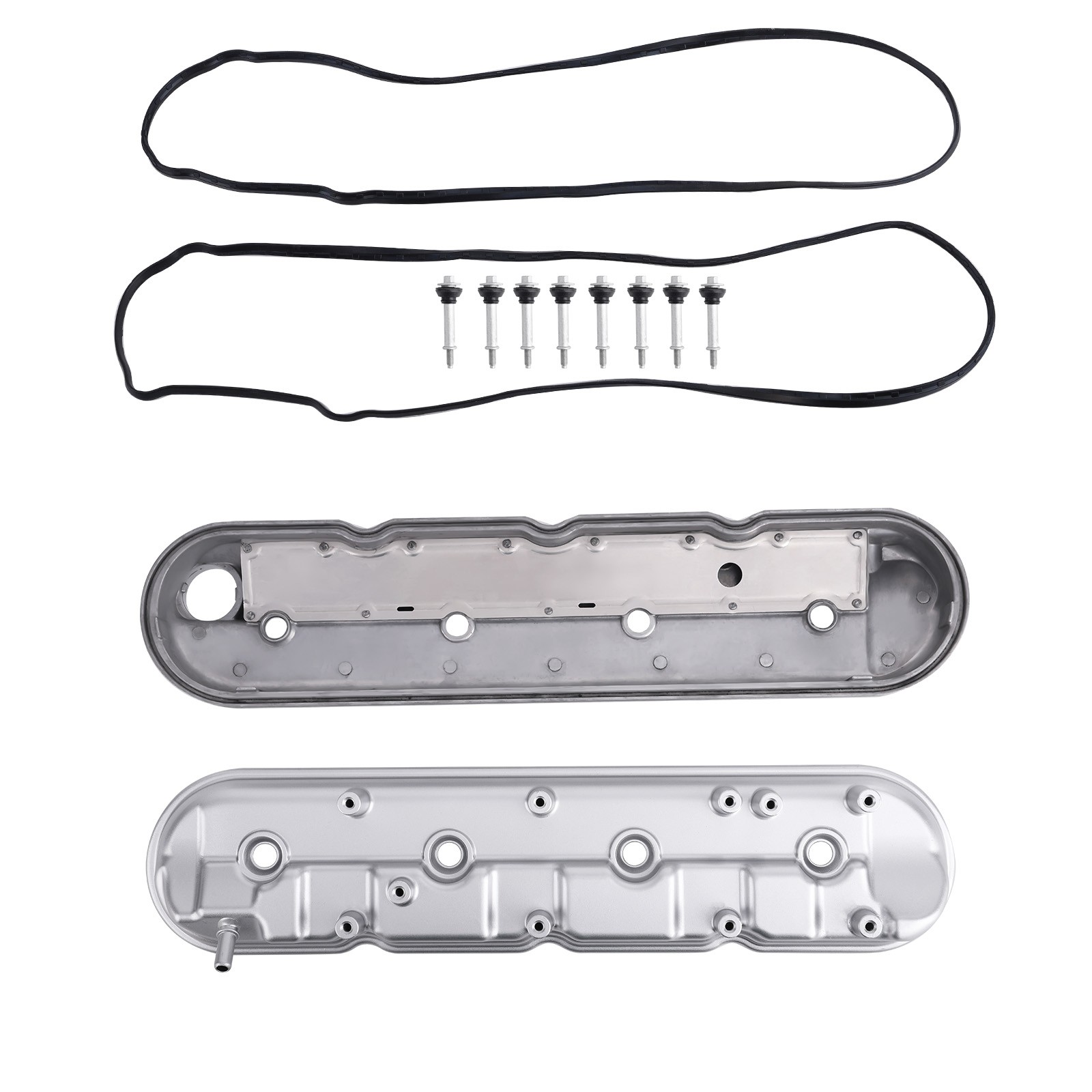 Upgraded Aluminum Valve Cover Set for Chevrolet Corvette ZR1 6.2L V8 2009-2013