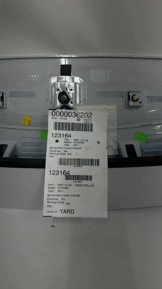 Alerón trasero Mini Cooper Countrymn 2011-16 (montado en la tapa) modelo S tracción delantera Foto 3 de 4