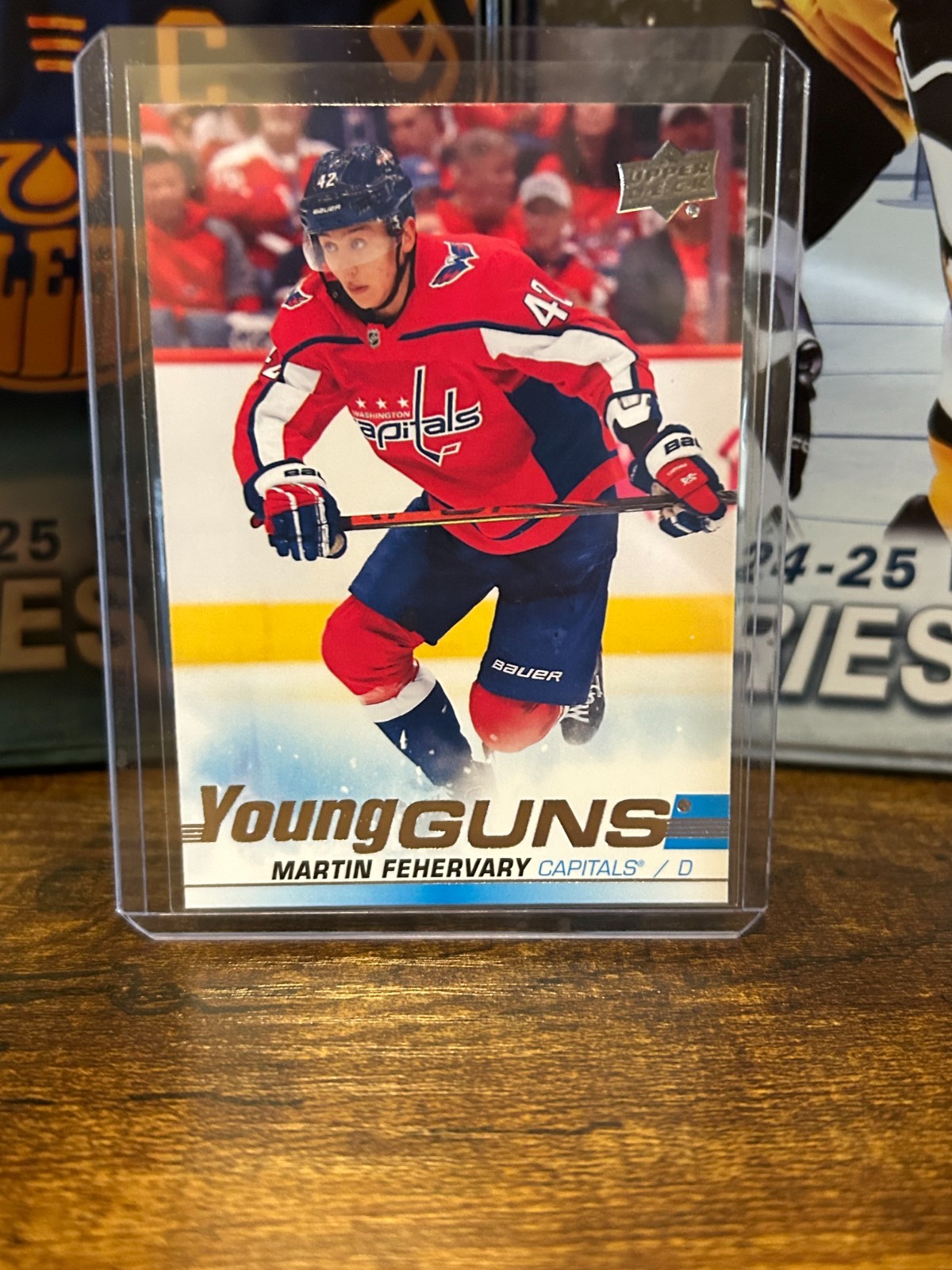2019-20 UPPER DECK SERIES 1 MARTIN FEHERVARY YOUNG GUNS #236