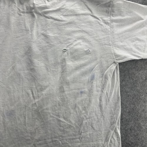 Vintage Cayman Islands Shirt Mens XL White Graphic Tee Sailboat Beach 90s - Picture 17 of 19