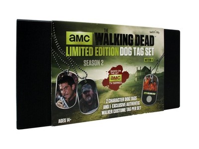 AMC The Walking Dead Dog Tag Limited Edition Set 2 of 4