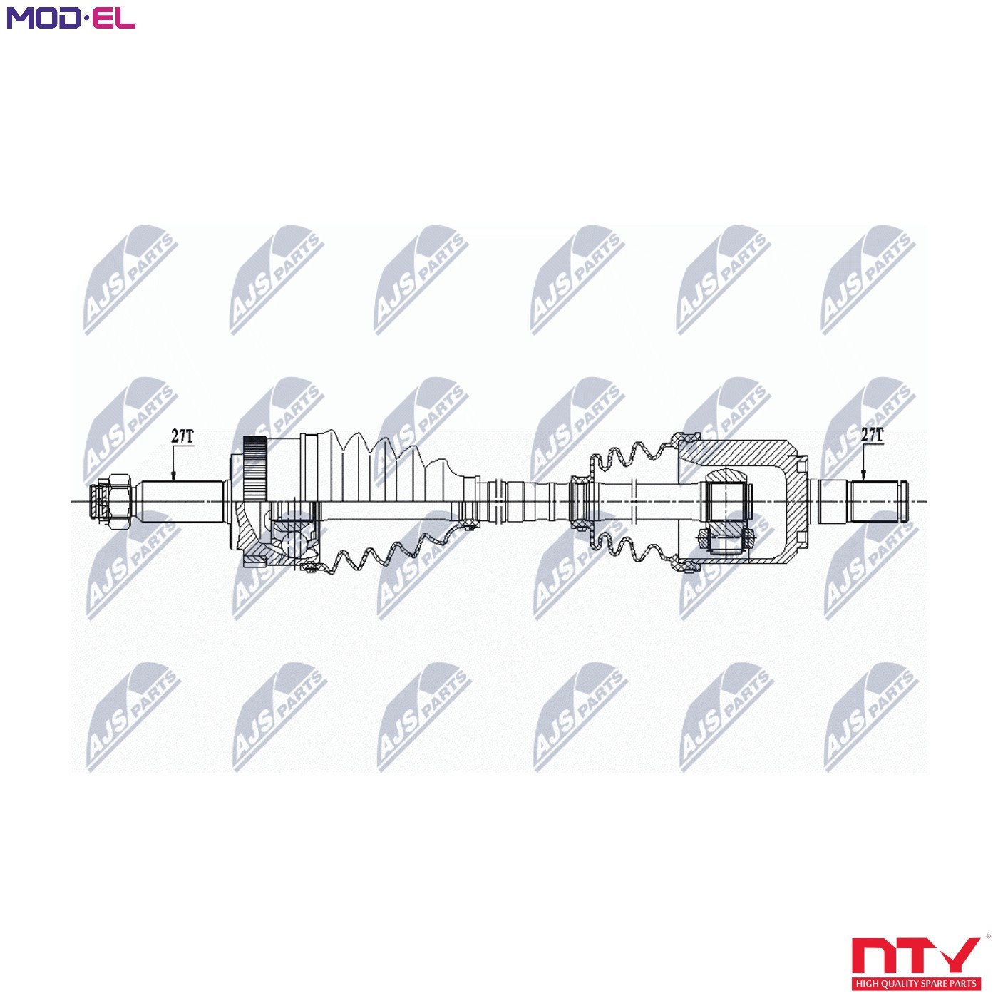 Gimbals Driveshaft Front Left For Hyundai IX35 Sportage 495002S200 - Image 8