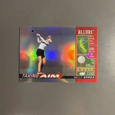 2026 Upper Deck Allure Golf Nelly Korda Taking Aim Red Rookie Card RC #TA-10