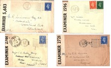 1940's Onwards 4 Opened by Examiner PC90 Sheperds Bush Portumna Paddington W