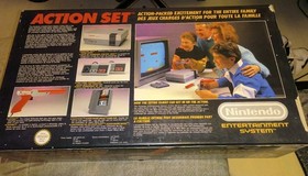 Console Nintendo Nes Action Set en boite Compl&egrave;te , Bon &eacute;tat Et Fonctionnel 