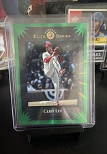 2025 Panini Donruss - Elite Series Cliff Lee #17 Green Lazer
