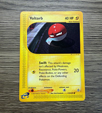Pokemon TCG Voltorb 115/147 Aquapolis Regular Common English 2002 Basic 40 HP