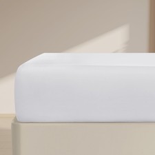 Full Fitted Sheet Only Premium Hotel-Quality Fitted Sheet for Full Bed Ul...