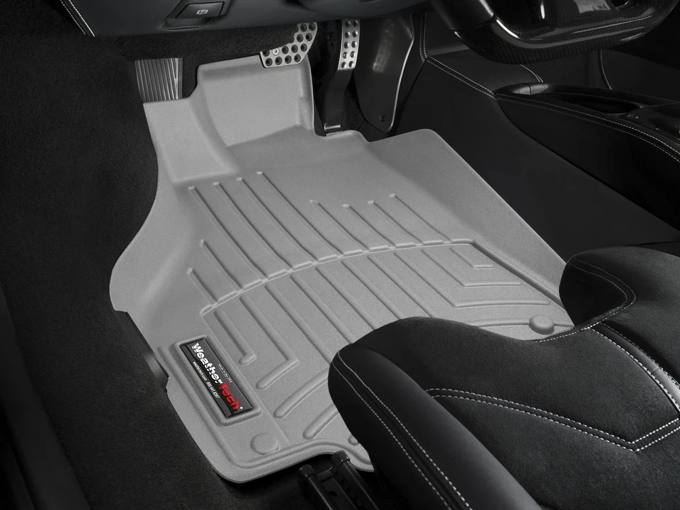 Forro de suelo WeatherTech para Ferrari 458 Italia 2010-2015 - primera fila, gris Foto 2 de 4
