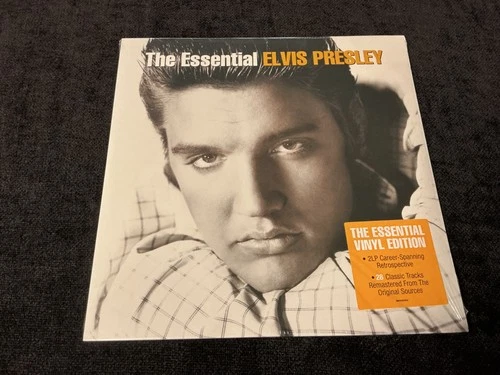 ELVIS PRESLEY 2LP THE ESSENTIAL ELVIS PRESLEY FACTORY SEALED W/HYPE STICKER MINT