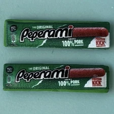 Mini Brands Fill the Fridge Peperami Meat Stick LOT OF 2