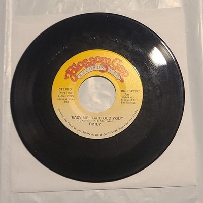 Emily - Easy Me, Hard Old You/ Same - Blossom Gap 45 RPM Record