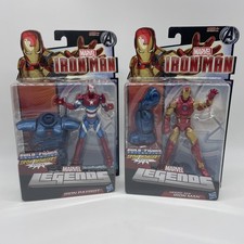 Marvel Legends Heroic Age Iron Man & Iron Patriot  Iron Monger Series BAF NIP