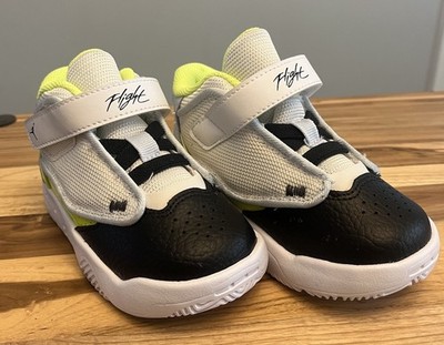 Nike Air Jordan Max Aura 4 Toddler Sz 7C Platinum Tint/Black-Volt DV3177-017
