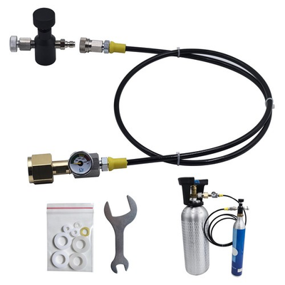 #ad #ad Soda Water Carbon Dioxide Cylinder Fill Station 40inches Hose Kit Refill Adap... $41.93