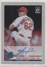 2019 Panini Donruss Optic Holo Prizm Daniel Ponce de Leon #RRS-DP Auto e6p