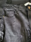 Sarah John Womens Black Snake Print Stretch Pant Straight Leg Size Medium — photo 4