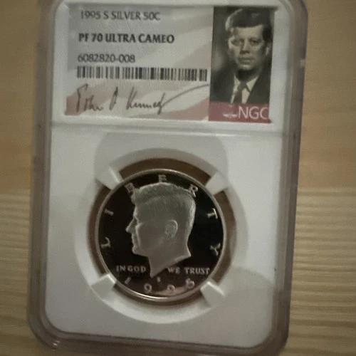 1995S Silver Kennedy PF70 Ultra Cameo