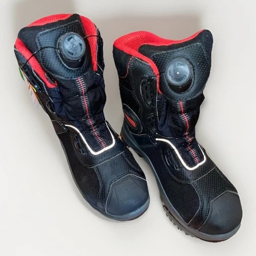 Red Wing Shoes 3208 BOA Safety Work Boot Steel Toe Black Mens Size 7.5 NIB