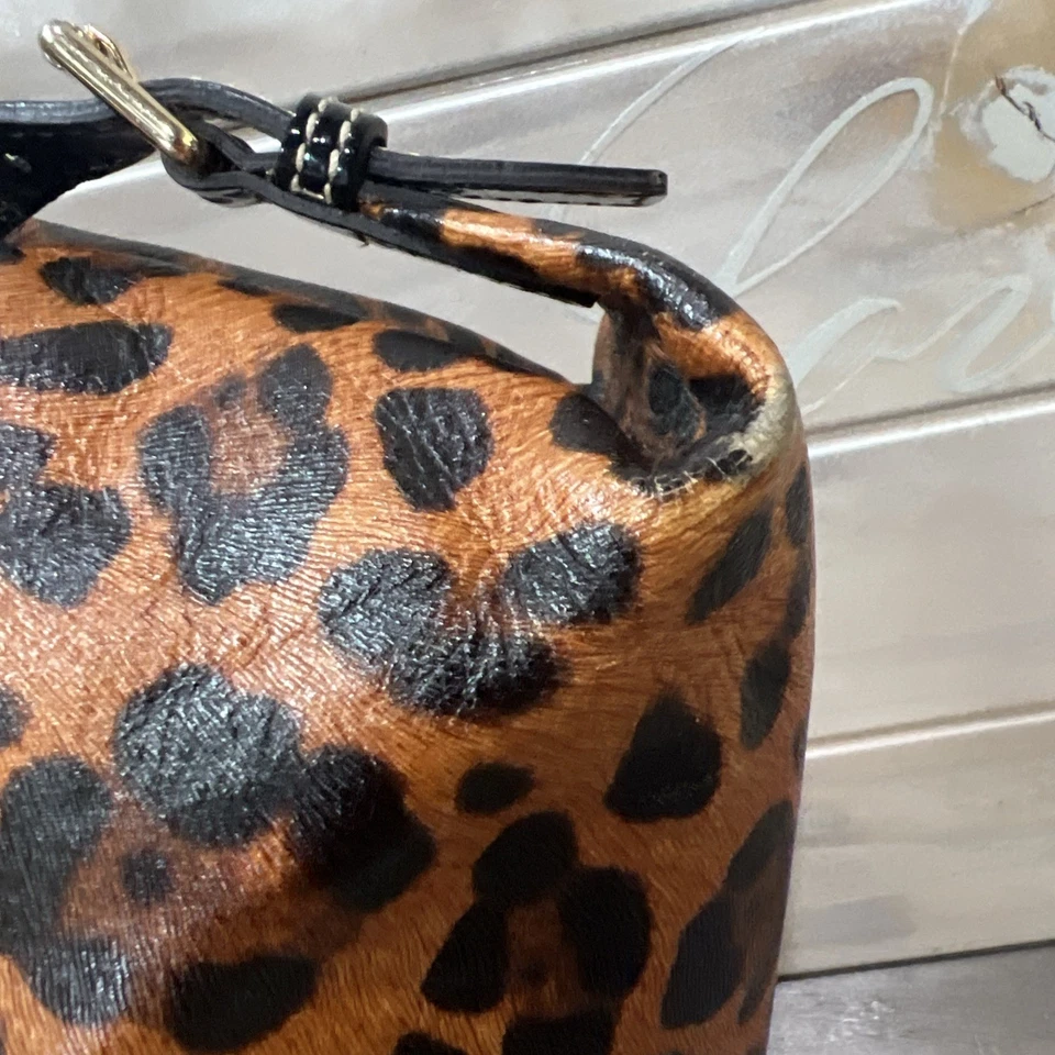 Bolso de mano bandolera/hombro Hobo con estampado de leopardo Dooney & Bourke Foto 4 de 4