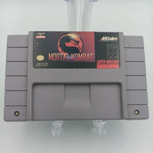 Mortal Kombat SNES Super Nintendo 1992 Authentic Fast Shipping 