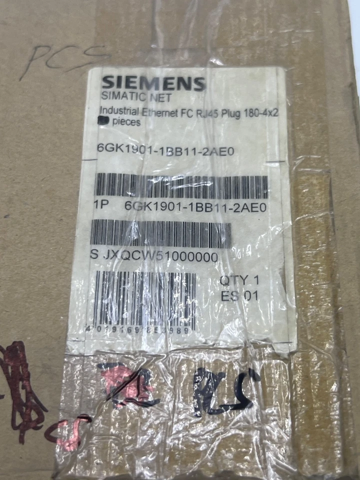 (Lote 65 Piezas) Siemens 6GK1901-1BB11-2AE0 Industrial Ethernet FC RJ45 Enchufe 180-4x2 Foto 2 de 4