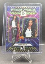 2025 Donruss WNBA Angel Reese Tunnel Vision Green Fireworks /399