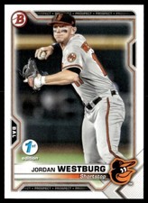 2021 Bowman First Edition Baseball #BFE-98 Jordan Westburg Baltimore Orioles