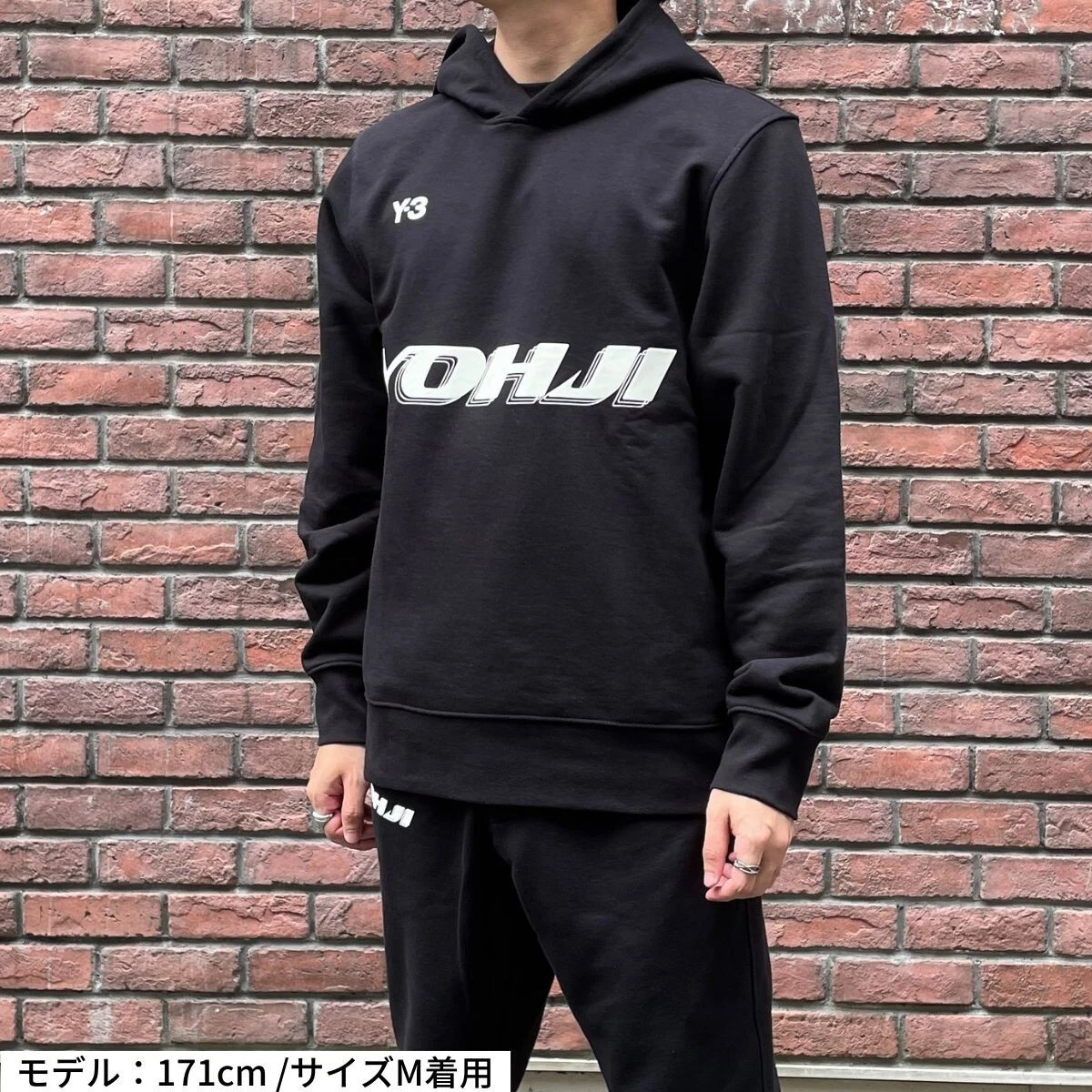 Y3 hoodie black store