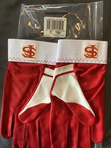 GUANTES DE BATEO NIKE DIAMOND ELITE TALLA XL FLORIDA STATE SEMINOLES FSU BÉISBOL - Imagen 2 de 2