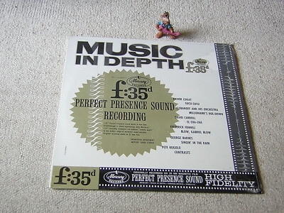 MUSIC IN DEPTH STILL SEALED US LP MERCURY PERFECT PRESENCE PPMD-4-12 JONES CUGAT