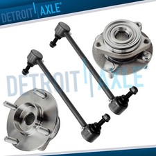 Bujes de cojinete de rueda delantera 4 piezas barra estabilizadora eslabones para Nissan Versa 2007-2010 2011