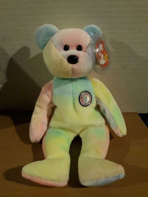 1999 birthday bear beanie baby