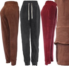 Women's Soft and Stretchy Joggers Pants Winter Casual Fleece Sweatpants